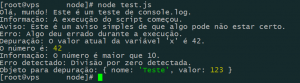 resultado console.log